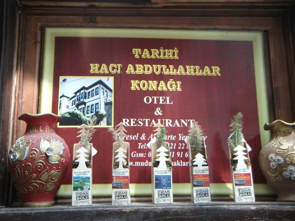 Haci Abdullahlar Konagi Hotel Mudurnu ภายนอก รูปภาพ